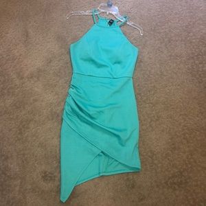 Turquoise party dress